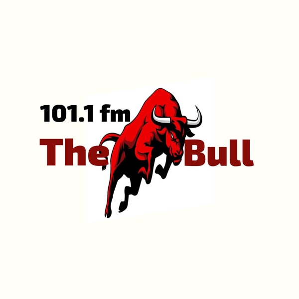 101.1 The Bull - KBTP Logo