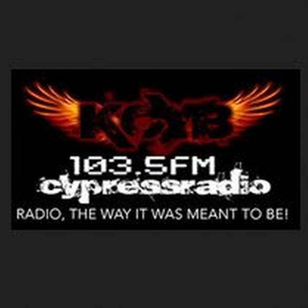 103.5 FM Cypress Radio - KCYB-LP Logo