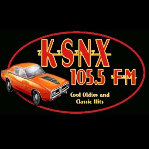 105.5 FM KSNX - KSNX Logo