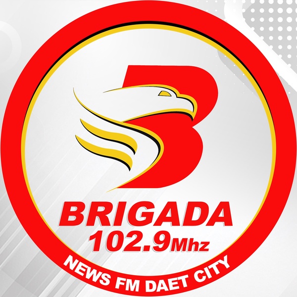 102.9 Brigada News FM - DWYD Logo