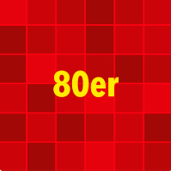 104.6 RTL - 80er Logo