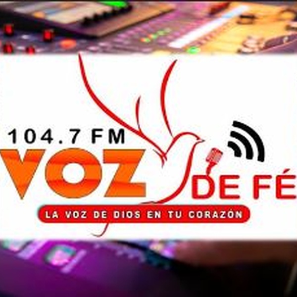 104.7 FM Voz de Fe Logo