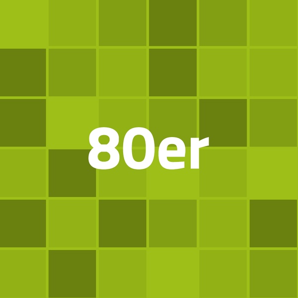 105'5 Spreeradio - 80er Logo