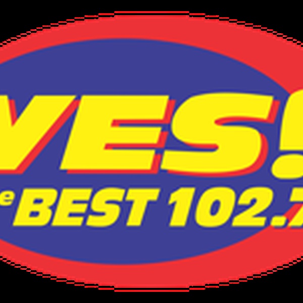 102.7 Yes The Best - DXHT Logo