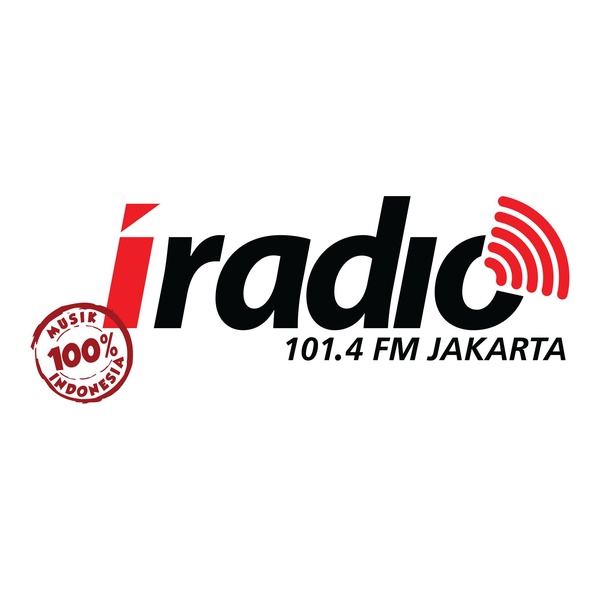 101.4 FM I-Radio Jakarta Logo