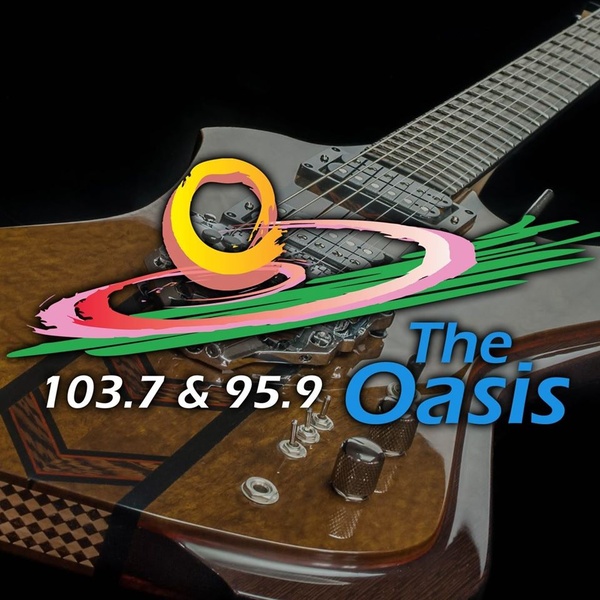 103.7 The Oasis - K279BP Logo