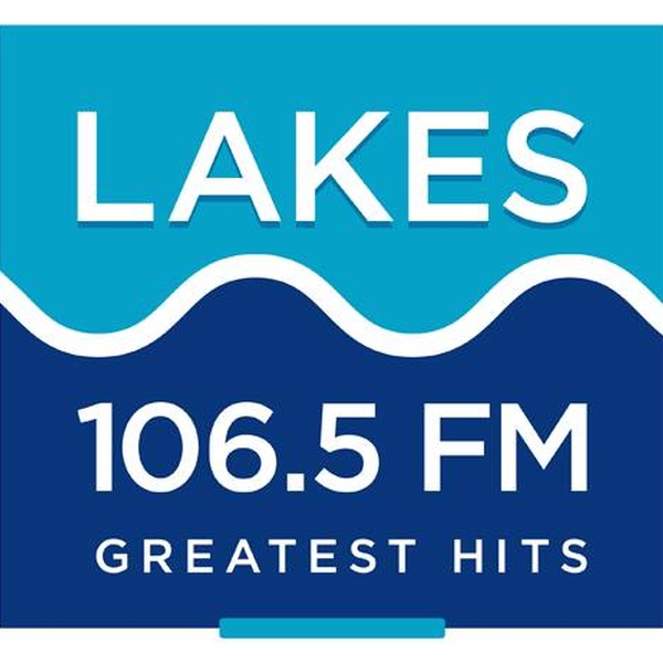 106.5 Lakes FM - KFMC Logo