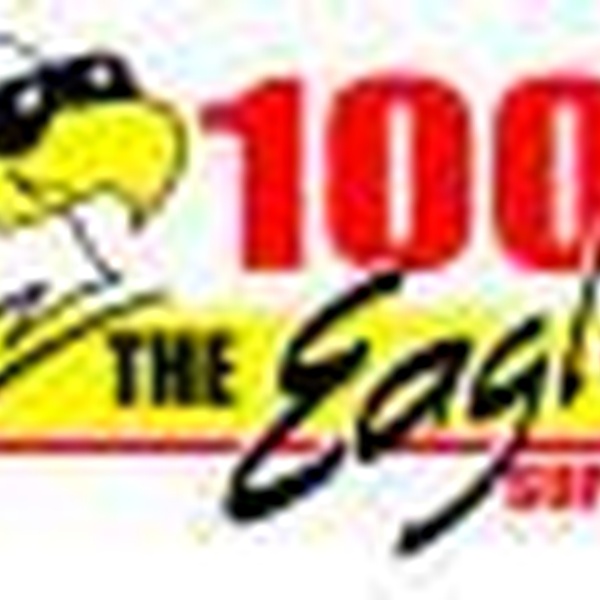 100.1 The Eagle - KJBI Logo
