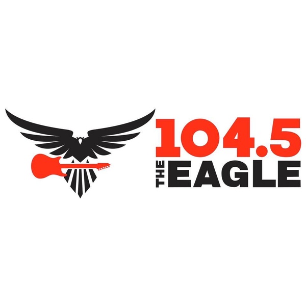 104.5 The Eagle - KPUS Logo