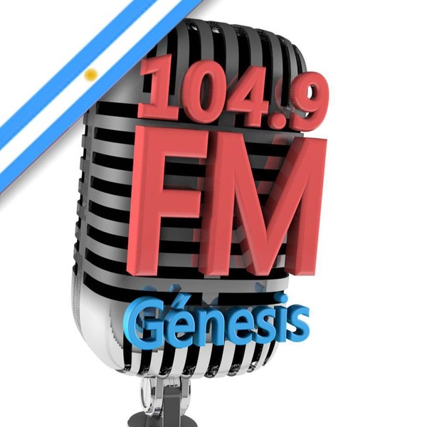 104.9 FM Genesis Logo