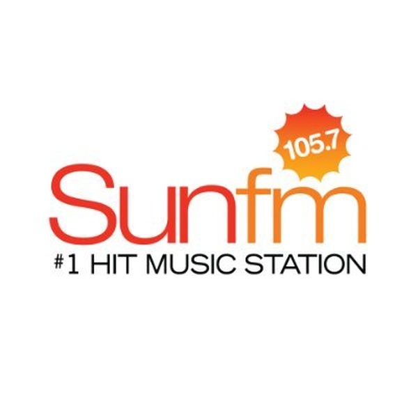 105.7 Sun FM - CICF-FM Logo
