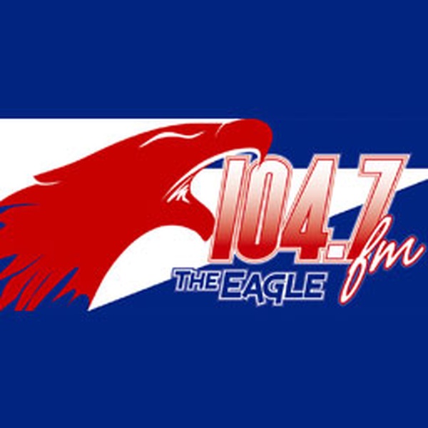 104.7 The Eagle - KFEG Logo