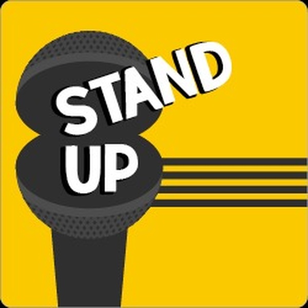100FM רדיוס - Stand-up Logo