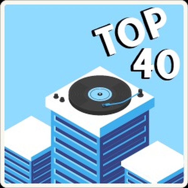 100FM רדיוס - Top40 Logo