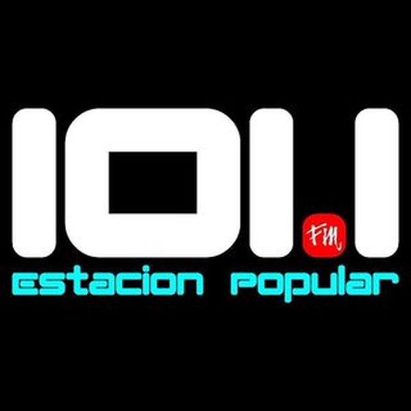 101.1 Estacion Popular Logo