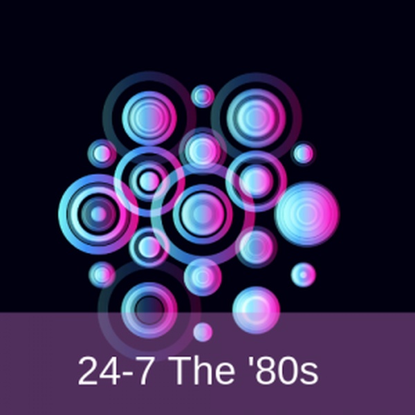 24/7 Niche Radio - 24-7 The '80s Logo