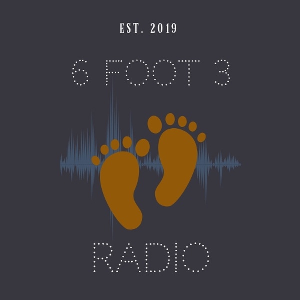 6 Foot 3 Radio Logo