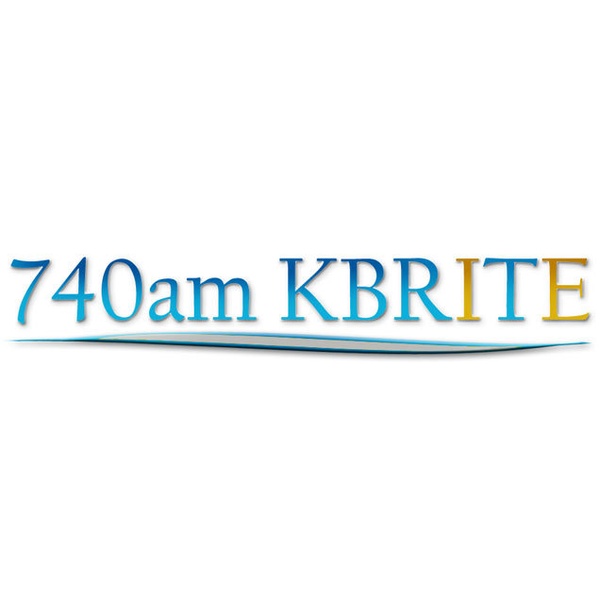 740AM KBrite - KBRT Logo