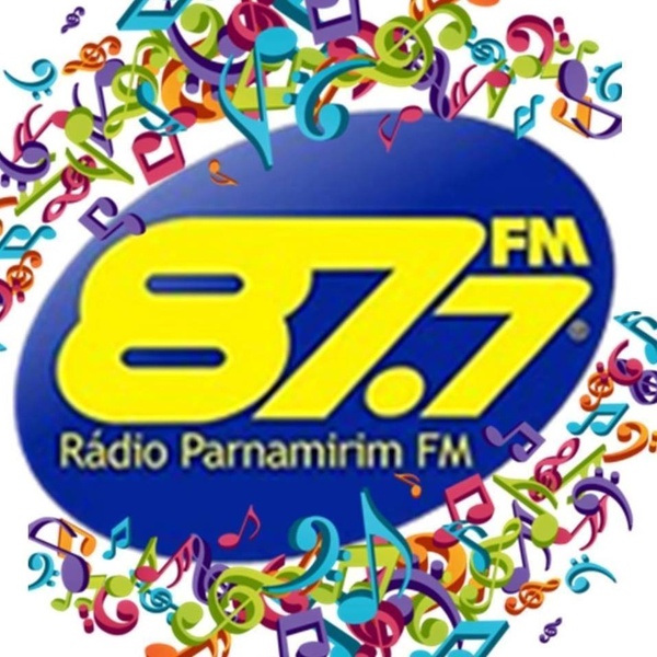 87.7 Rádio Parnamirim FM Logo