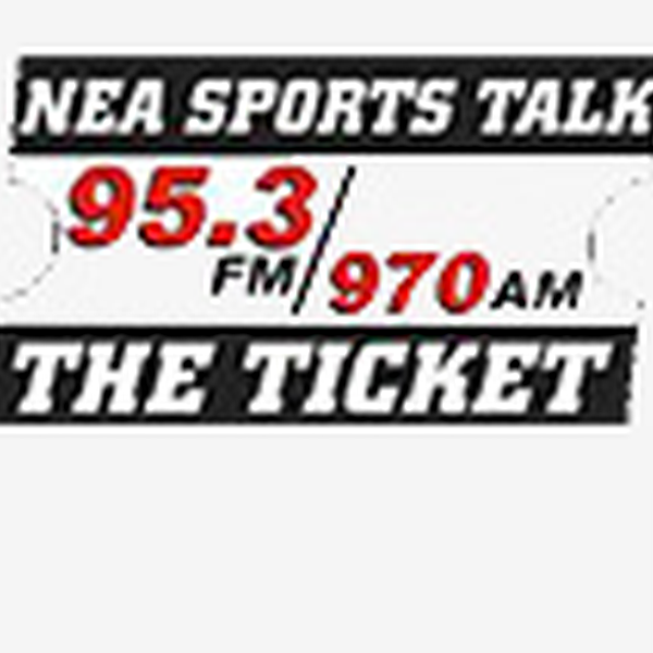 95.3 The Ticket - KNEA Logo