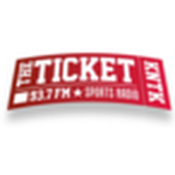 93.7 The Ticket - KNTK Logo