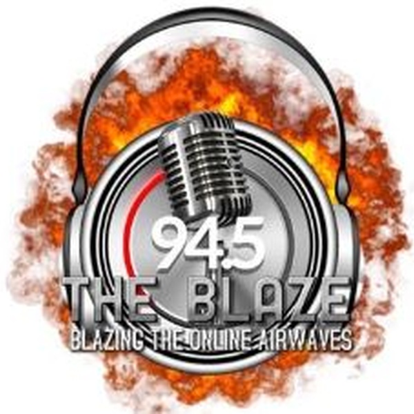 94.5 The Blaze Logo