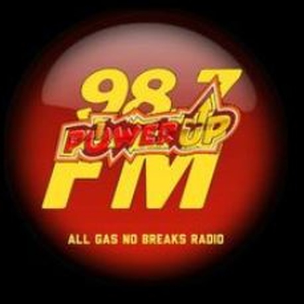 98.7FM PowerUp Logo