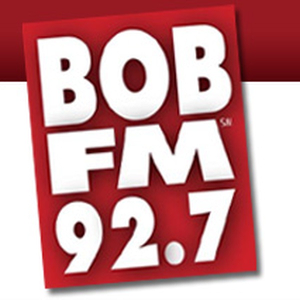 92.7 BOB FM - KBQB Logo