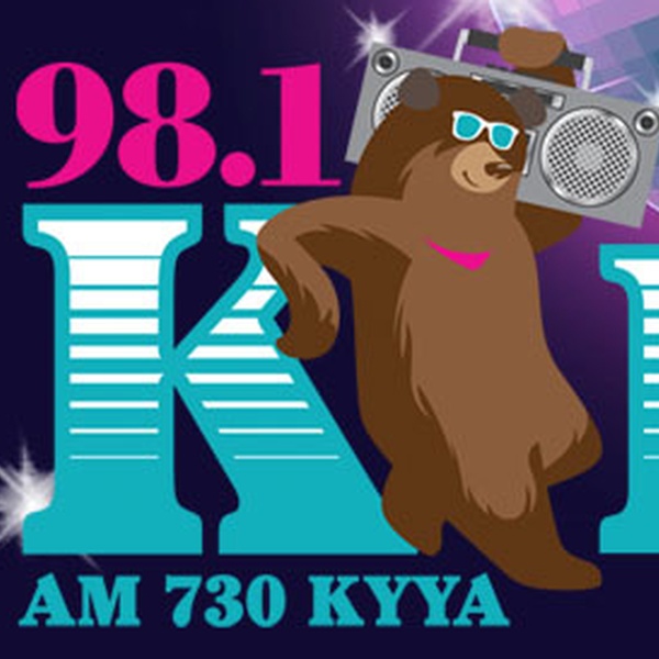 98.1 KBear - KYYA Logo