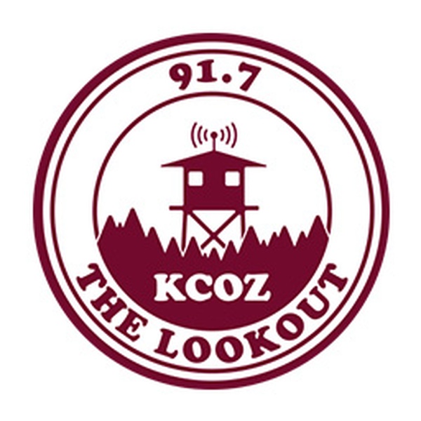 91.7 The Lookout KCOZ Radio - KCOZ Logo
