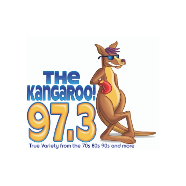 97.3 The Kangaroo - KRVY-FM Logo