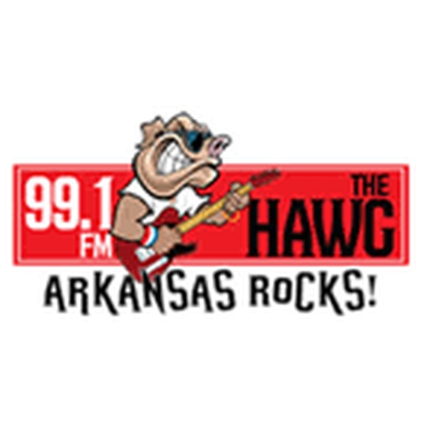 99.1 The Hawg - KRZS Logo