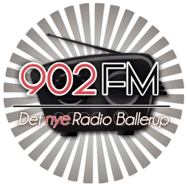 902FM - Det Nye Radio Ballerup Logo