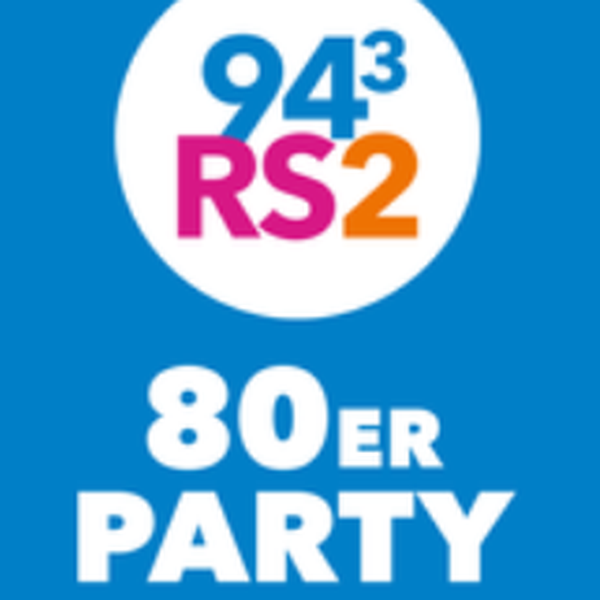 94,3 RS2 - Der 80er Party Logo