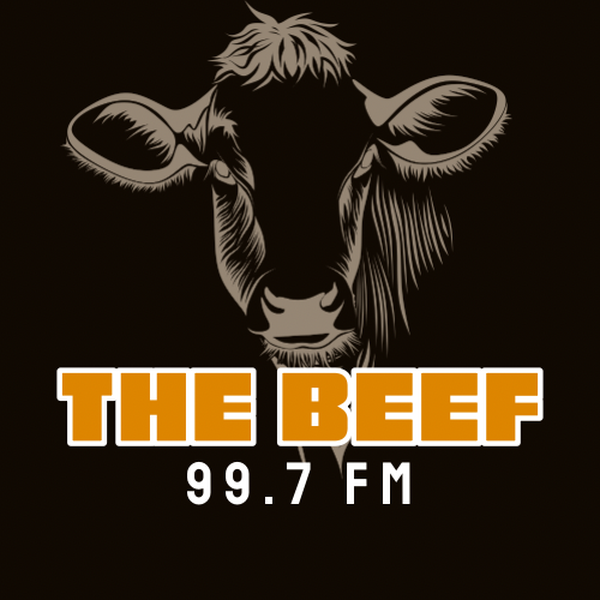 99.7 FM The Beef Logo
