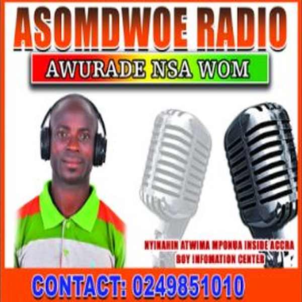 Asomdwoe Radio - Nyinahin Logo