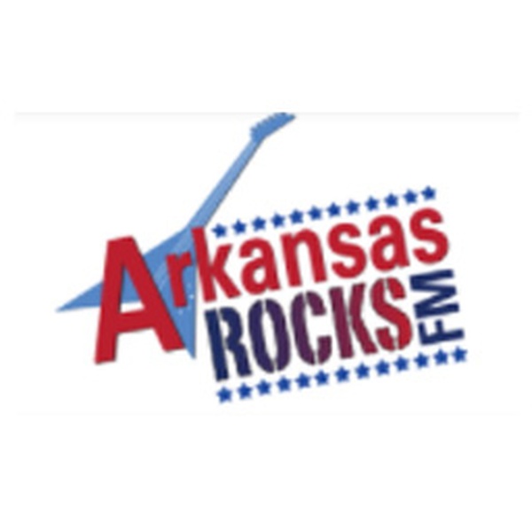 Arkansas Rocks FM - KVRC Logo