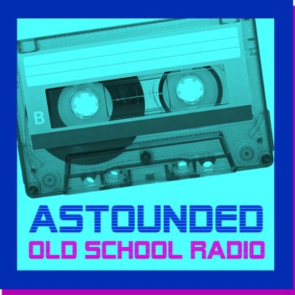 ASTOUNDED Old School Radio Logo