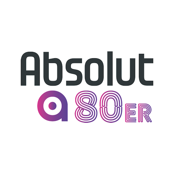 Absolut Radio -  Absolut 80er Logo