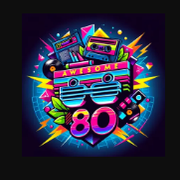 Awesome 80s Logo