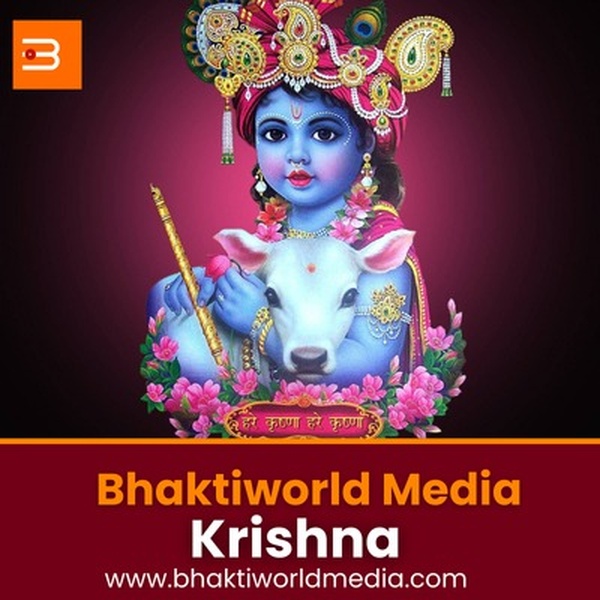 Bhaktiworld - Krishna Logo