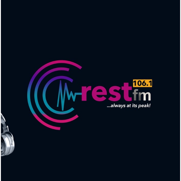 Crest 106.1 Logo
