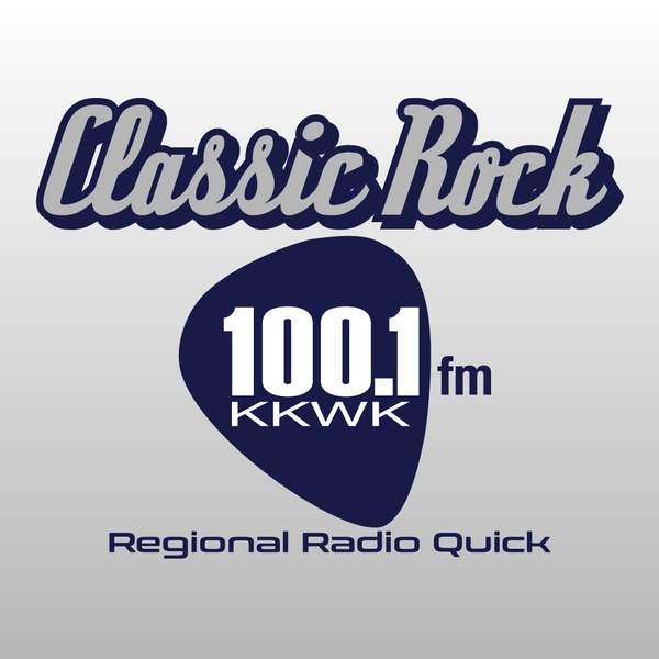 Classic Rock 100.1 FM - KKWK Logo