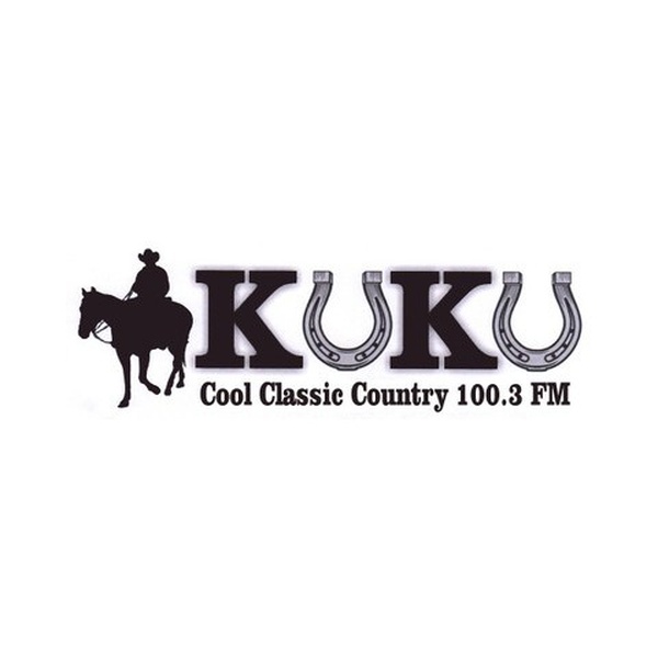 Cool Classic Country 100.3 - KUKU-FM Logo