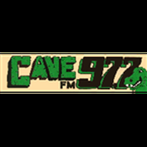 CAVE 97.7 FM - KEVT Logo