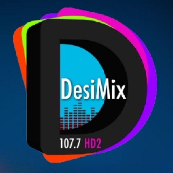 Desi Mix Radio 107.7 - CISF-HD2 Logo