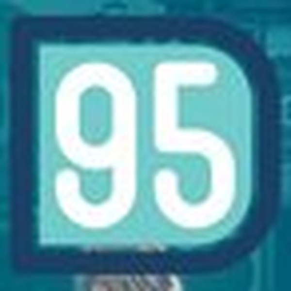 D95 94.9 FM - XHCHH Logo
