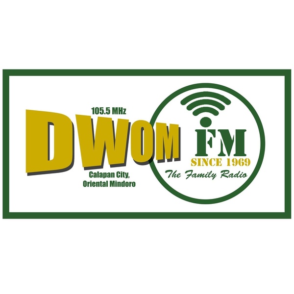 DWOM-FM 105.5 FM - DWOM-FM Logo