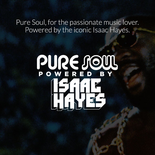 Dash Radio - Pure Soul - Powered by Isaac Hayes Logo