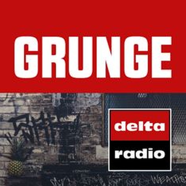 delta radio - Grunge Logo